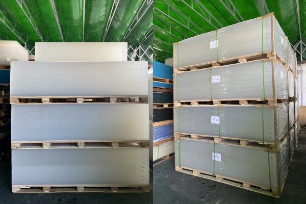 Clear Fluted Acrylic Sheet Packing Clear Fluted Acrylic Sheet Packing